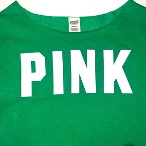 Pink Victoria’s Secret Crop Sweater